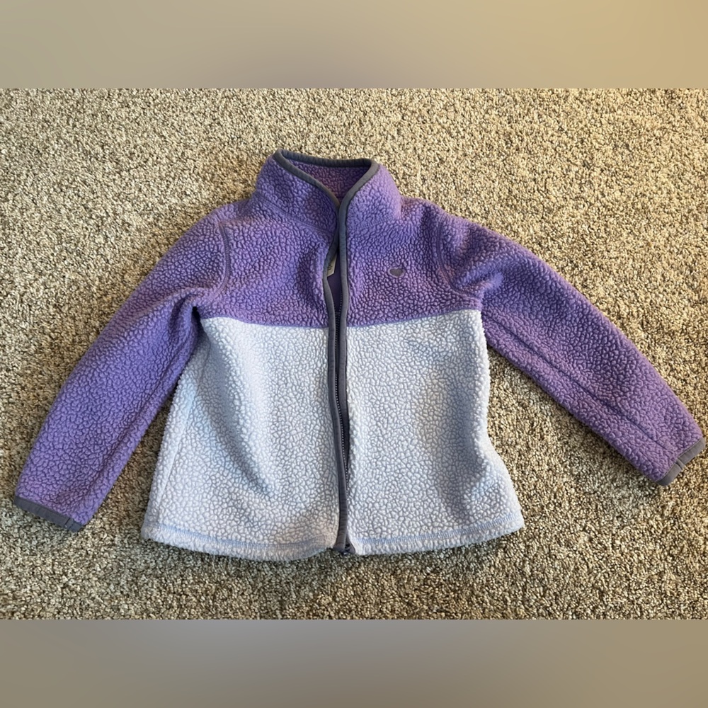 OshKosh B'gosh Lavender Fleece Jacket